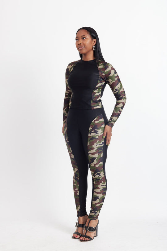 Army Camo Long Sleeve