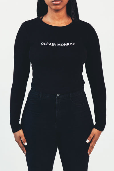 Long-sleeve Logo Top